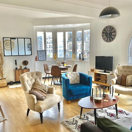 Le Cocon Briochin, Grand Appartement En Plein Centre De Saintbrieuc Dış mekan fotoğraf