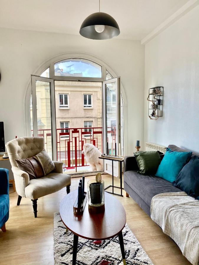 Le Cocon Briochin, Grand Appartement En Plein Centre De Saintbrieuc Dış mekan fotoğraf