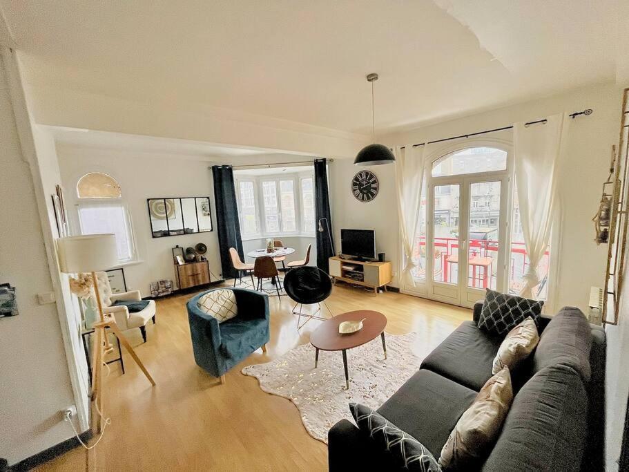 Le Cocon Briochin, Grand Appartement En Plein Centre De Saintbrieuc Dış mekan fotoğraf